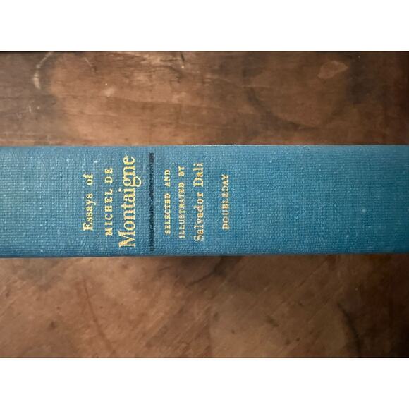 ESSAYS OF MICHEL DE MONTAIGNE, 1947. ILLUSTRATED, HAND SIGNED/NUMBER 590/1000 - Picture 2 of 16